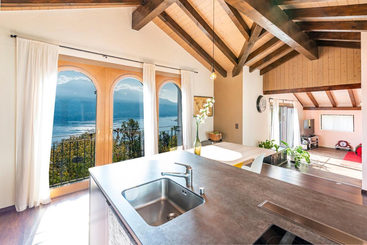 Casa Luna - Wonderful Lake View Brione sopra Minusio Εξωτερικό φωτογραφία