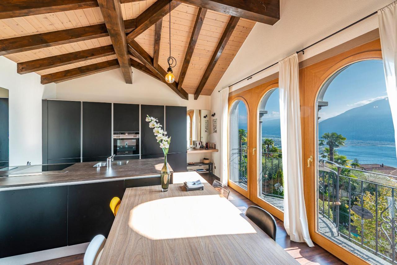 Casa Luna - Wonderful Lake View Brione sopra Minusio Εξωτερικό φωτογραφία