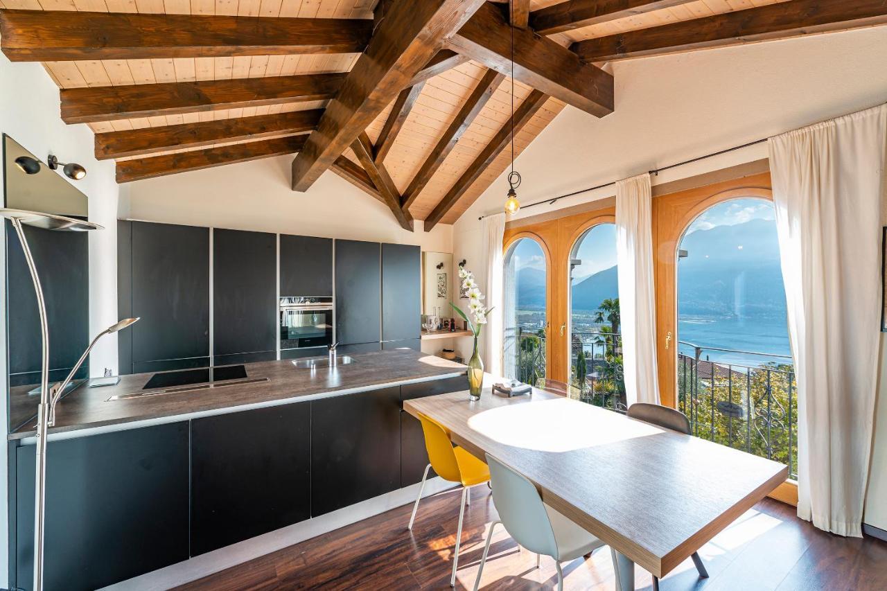 Casa Luna - Wonderful Lake View Brione sopra Minusio Εξωτερικό φωτογραφία