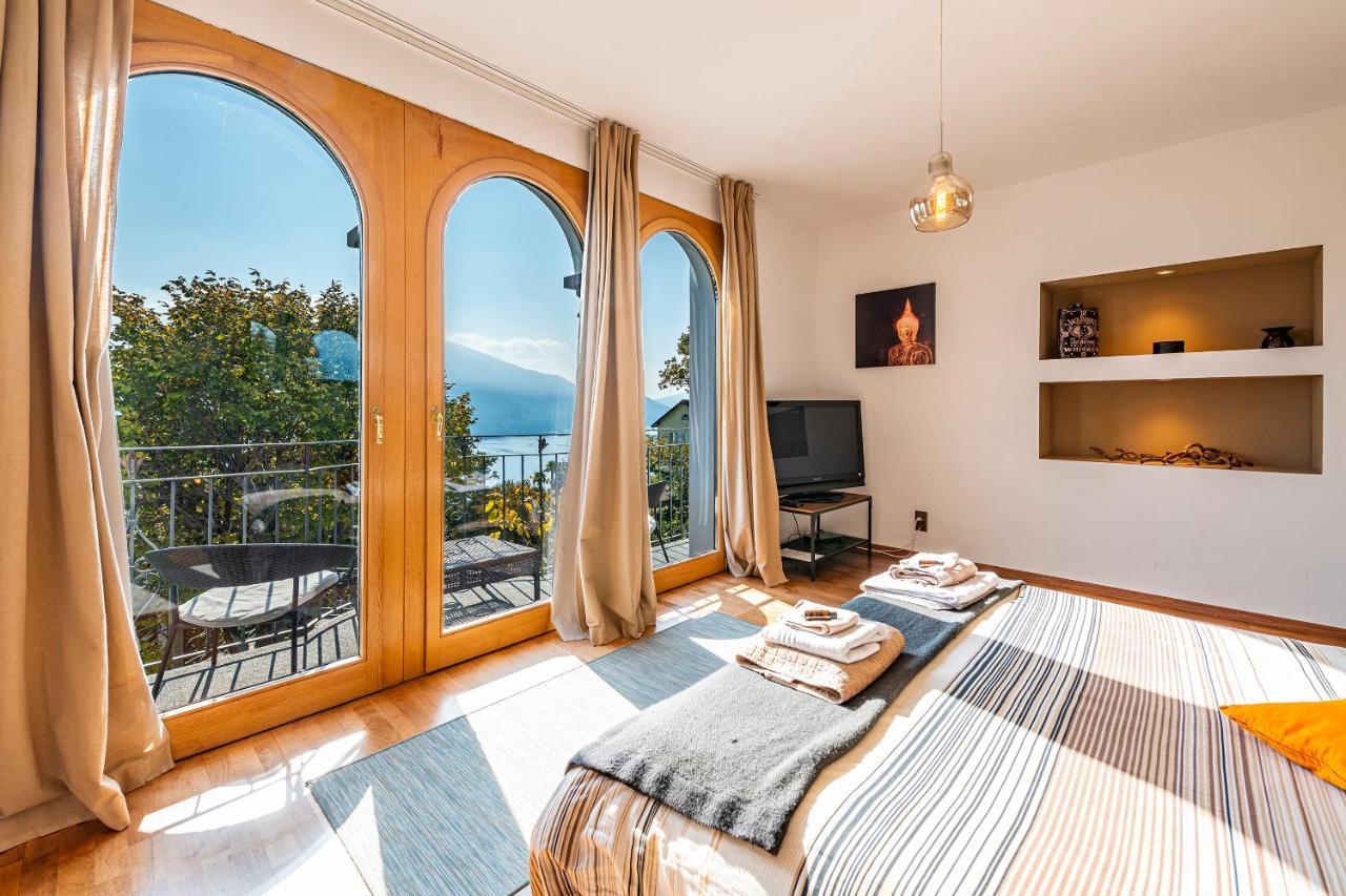Casa Luna - Wonderful Lake View Brione sopra Minusio Εξωτερικό φωτογραφία
